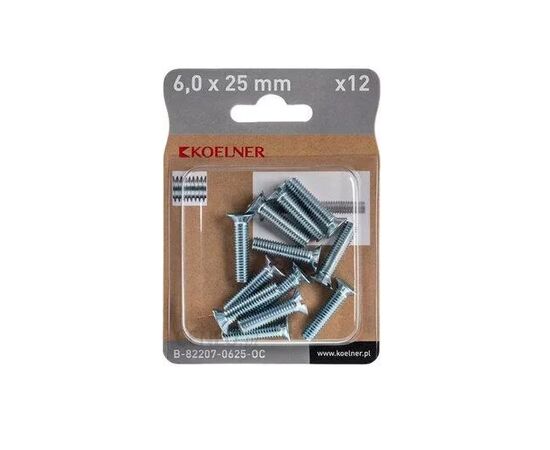 Screw Koelner 12 pcs B-82207-0625-OC