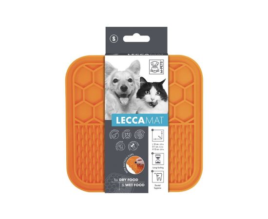 Dog board for slow feeding M-Pets Lecca Mat orange