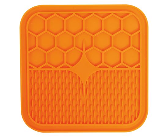 Dog board for slow feeding M-Pets Lecca Mat orange