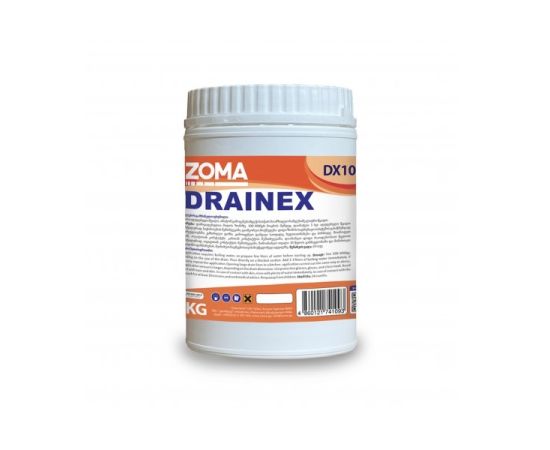 Pipe cleaning powder Zoma Drainex 1kg