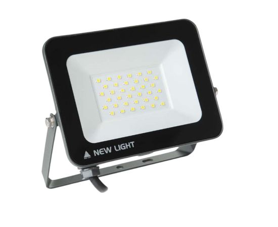 პროჟექტორი LED New Light 30W 3000K 2550Lm SMD E024E Dark Grey