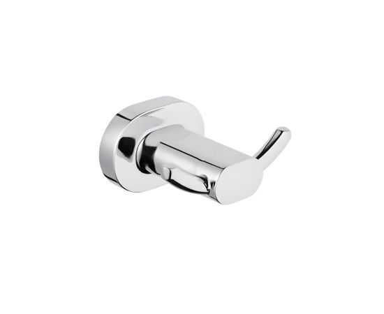 Double Towel Hook Bisk Go Chrome