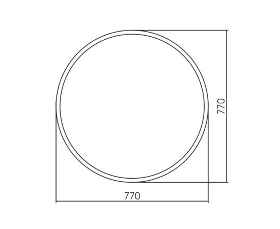 Зеркало Silver Mirrors Renuar D77