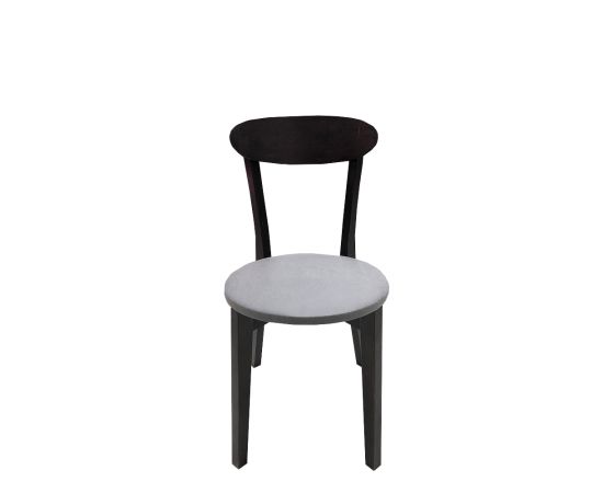 Kitchen chair "Rion" with wooden gray seat 41x41x83 cm