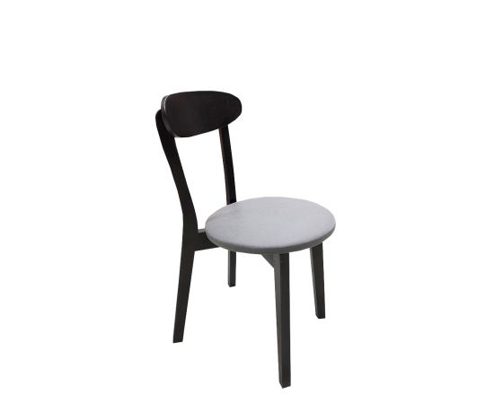 Kitchen chair "Rion" with wooden gray seat 41x41x83 cm