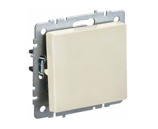 Switch IEK 1 cl 10A cross beige VS10-1-3-BrKr BRITE