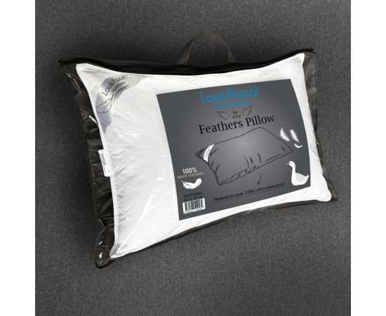 Pillow Louis Pascal 50x70cm white