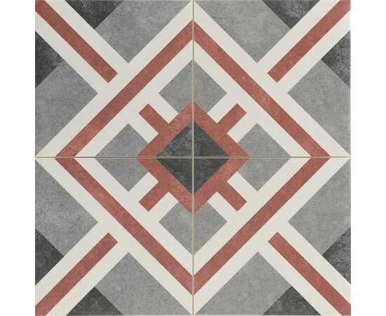 Porcelain tile Realonda HAVANA BURGUNDY 44Х44cm