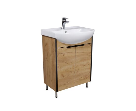 Bathroom furniture with washbasin Dacota Craft 60 wood Runa 60 cm