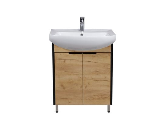 Bathroom furniture with washbasin Dacota Craft 60 wood Runa 60 cm