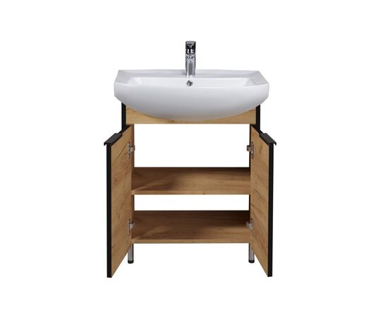 Bathroom furniture with washbasin Dacota Craft 60 wood Runa 60 cm