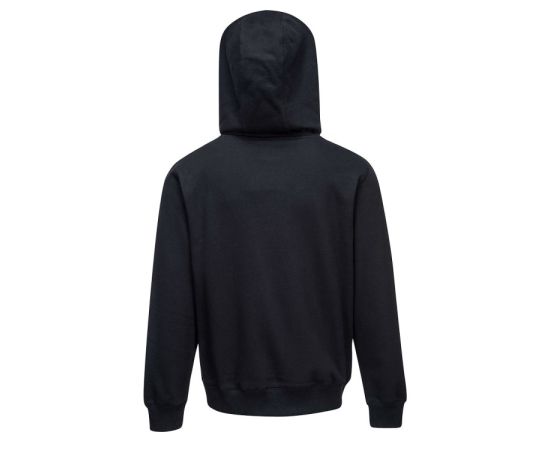 Work hooded sweater with zipper Portwest Nickel KS31BKR XL black