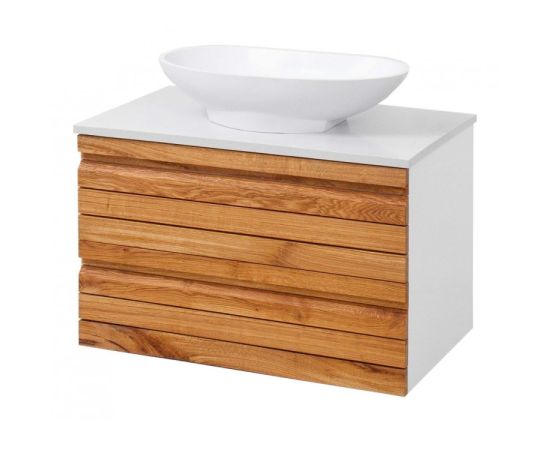 Wall-mounted cabinet with washbasin Sanservice Eko-60