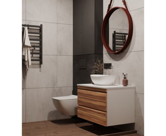 Wall-mounted cabinet with washbasin Sanservice Eko-60