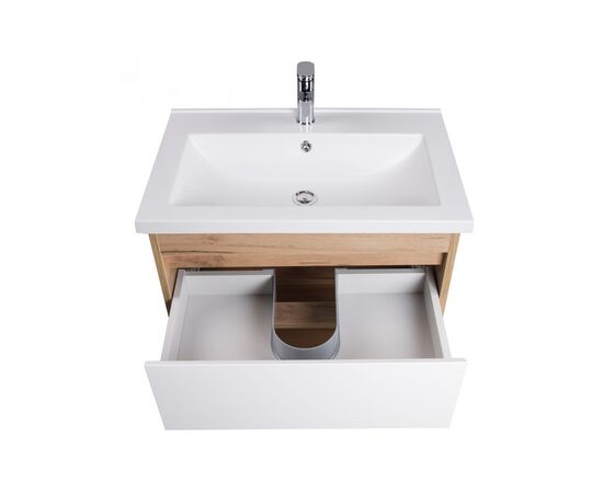 Bathroom furniture with washbasin Oslo wood 70-A Cosmo 70 cm