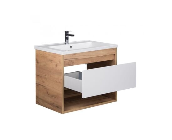 Bathroom furniture with washbasin Oslo wood 70-A Cosmo 70 cm