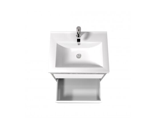 Bathroom furniture with washbasin Polo Loft 80-U grey/white Cosmo 80 cm