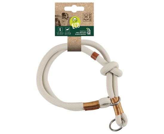 Dog collar M-Pets Eco L beige