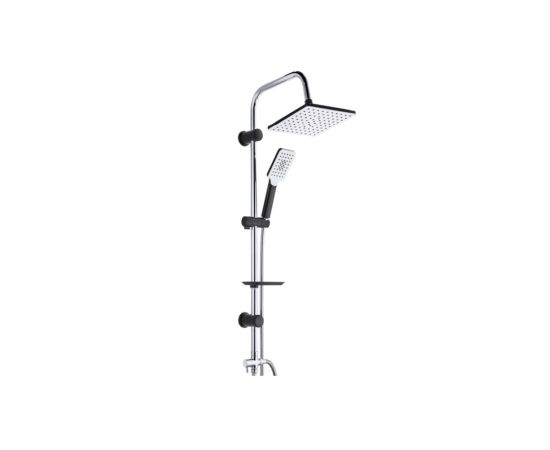 Shower system Uso 12130115 Black/Chrome