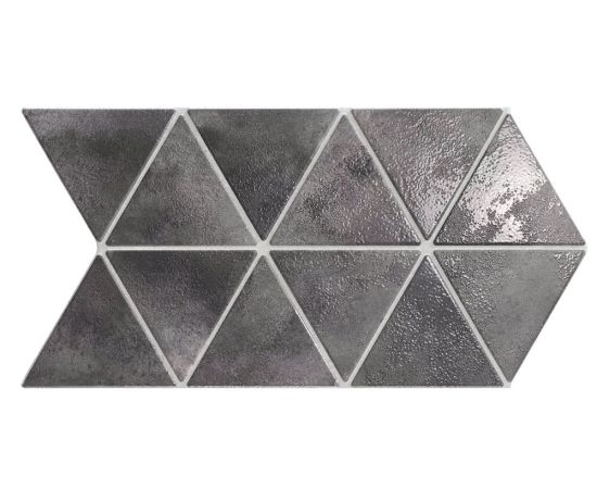 Porcelain tile Realonda TRIANGLE CRAFT CHARCOAL 48,5X28cm