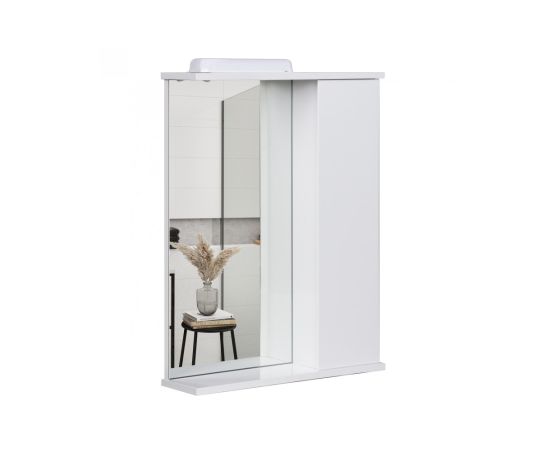 Cabinet with mirror ST-60 white 62x76x15 cm