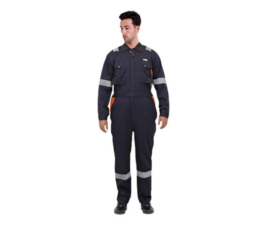 Overalls working blue American Safety ASDOH-N L