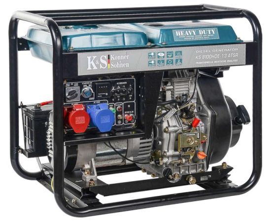 გენერატორი დიზელის Konner&Sohnen KS 8100HDE-1/3 ATSR 6.5kW