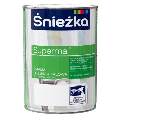 Enamel oil-phthalic Sniezka Supermal F530 800 eml glossy dark blue