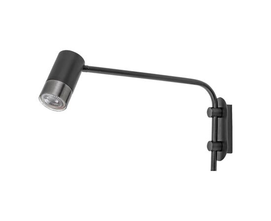 Бра Rabalux ZIRCON LED 5W L380 черный серебро 5072