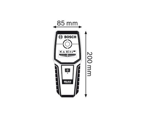 Detector Bosch GMS 100 M Professional (0601081100)