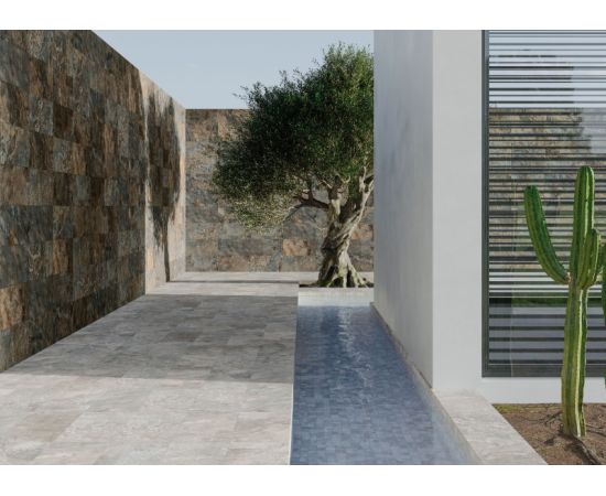 Porcelain tile Halcon Ceramicas P Piedra Bali Marfil Mat PRI 30X60cm