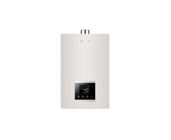 Two-chamber gas water heater with chimney Kettler-JSG12GT-T48 White