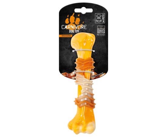 Dog toy stick bone with bacon taste M-Pets CARNIVORE 17,8x4,9x4cm