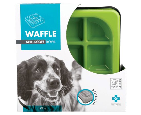 Миска для медленного кормления собак M-Pets WAFLE