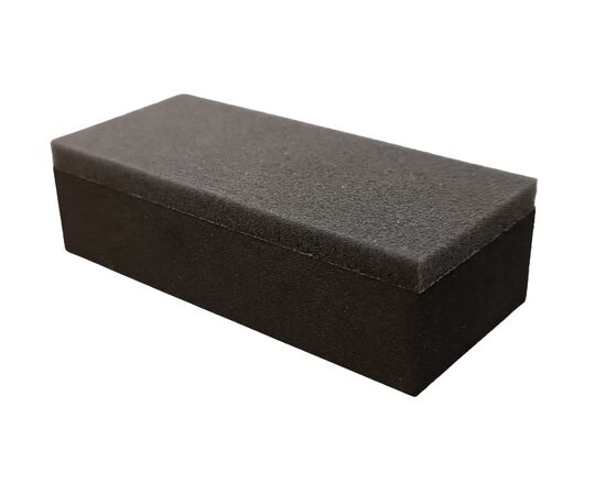 Hand sanding block soft Leo 80012B 90х40 mm black