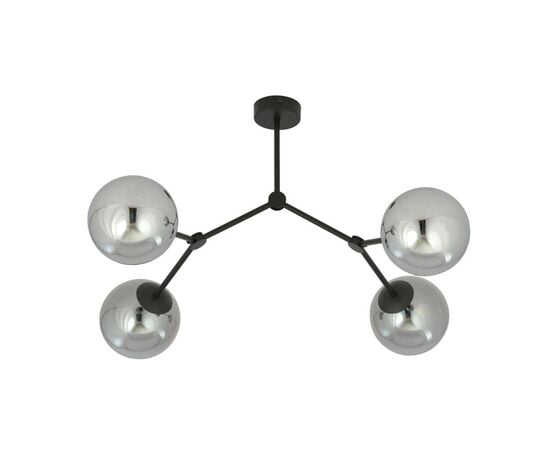 Chandelier EMIBIG SPACE 4 E14 4x MAX 40W graphite black