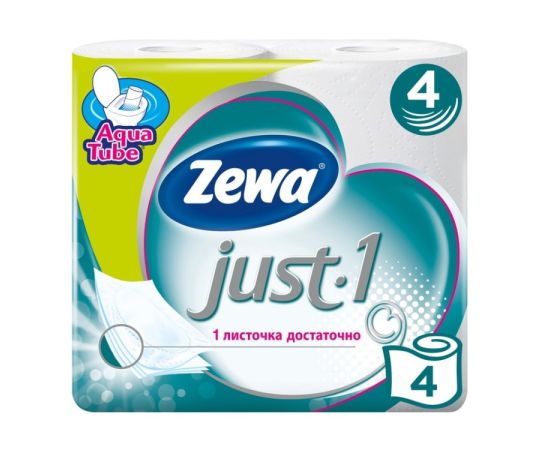 Toilet paper Zewa Just 1 4 pcs