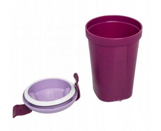 Lunch box large CURVER 0,6l Purple