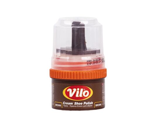 Leather cream Vilo 60ml brown