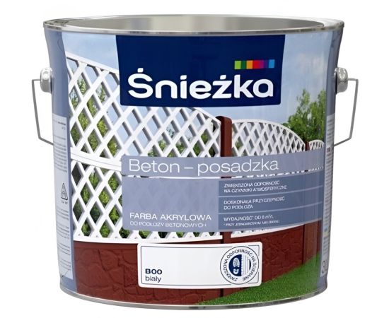 Concrete paint Sniezka B00 5l white