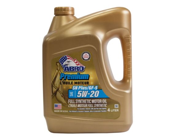 Масло для двигателя Abro Premium Full Synthetic Sae 5W-20 4 л (MO-FS-5-20-SNP-4L-F)