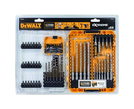 Drill and bit set DeWalt DT70760-QZ 68 pcs