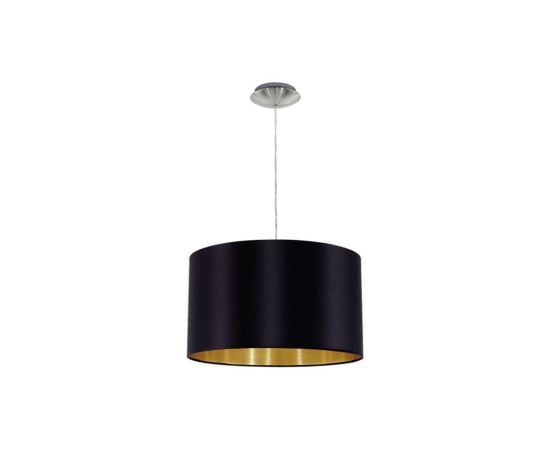 Pendant EGLO 31599 1 E27 HL/1 Ø380 MASERLO black