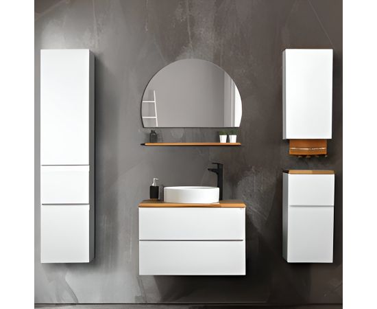 Bathroom mirror Martat Palermo 80 white