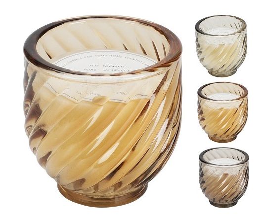 Candle in glass jar Koopman CC5072820 9x9 cm