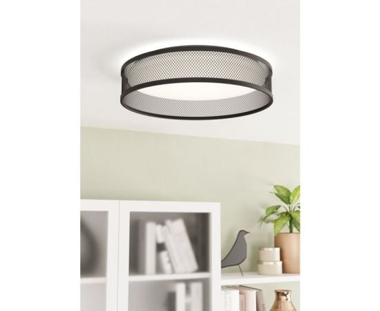 Ceiling light EGLO 900795 20W 3000K Ø385 LUPPINERIA black