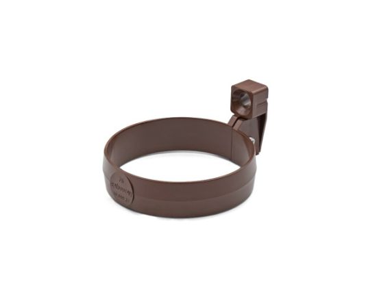 Pipe bracket RainWay 75 mm brown