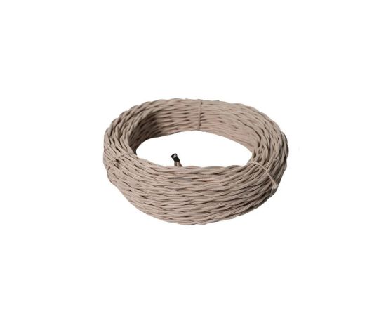 Retro wire TDM Eco 2x1.5 twisted beige