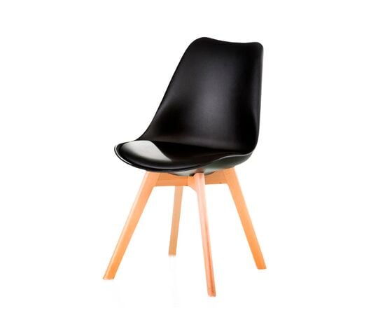 Chair Frankfurt 58x49x81 cm black