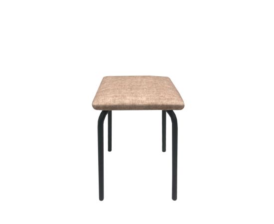 Round stool with fabric 45x30x30 cm